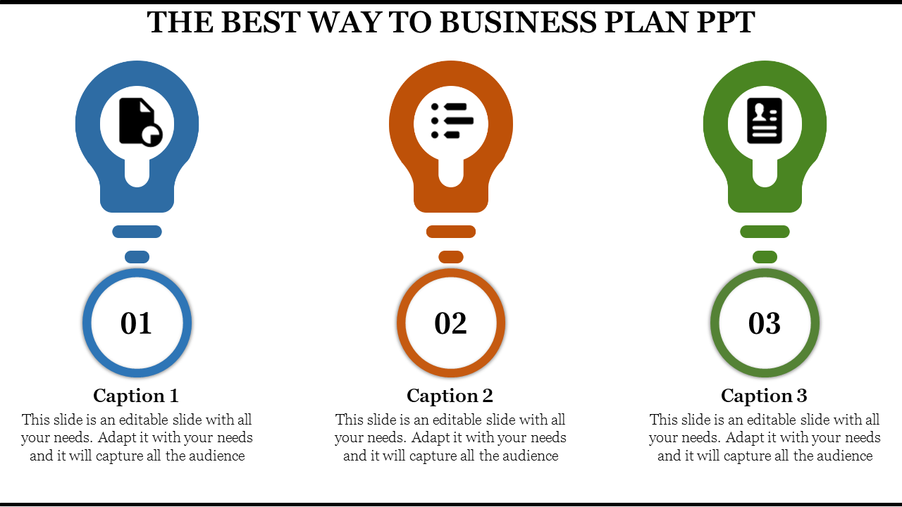 business plan ppt-THE BEST WAY TO BUSINESS PLAN PPT